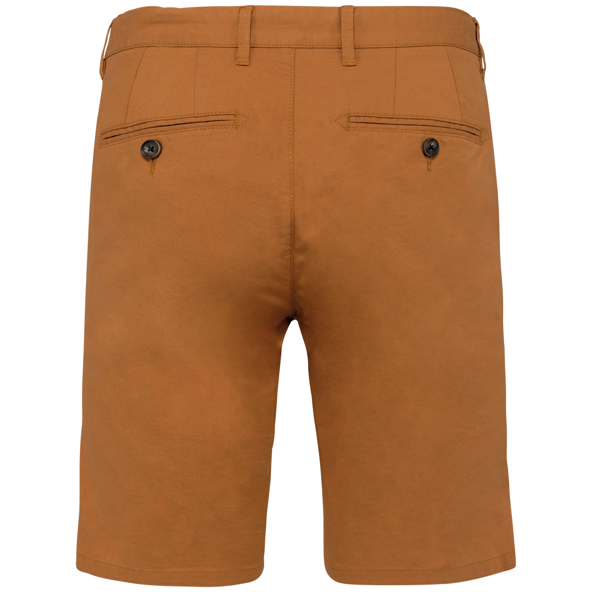 NS738 - Bermuda chino ecorresponsable hombre - Brown Sugar - trasera