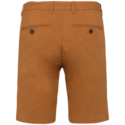 NS738 - Bermuda chino ecorresponsable hombre - Brown Sugar - trasera