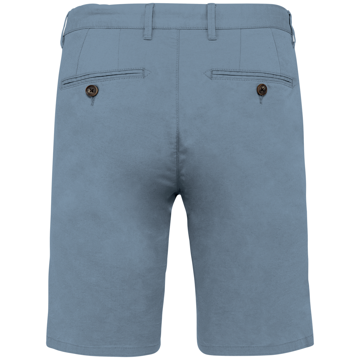 NS738 - Bermuda chino ecorresponsable hombre - Cool Blue - trasera