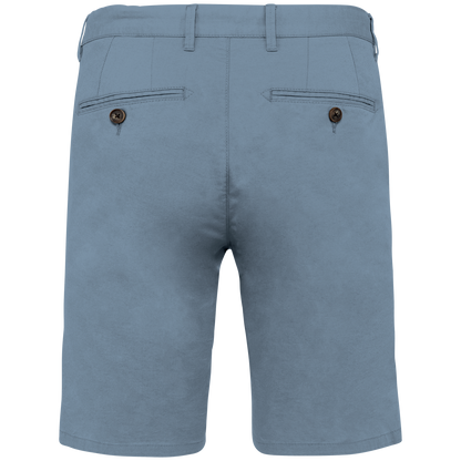 NS738 - Bermuda chino ecorresponsable hombre - Cool Blue - trasera