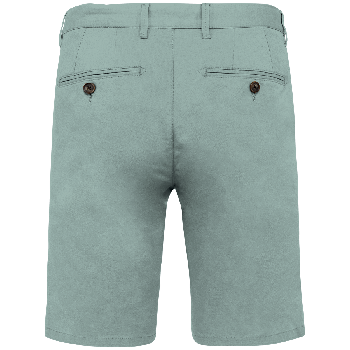 NS738 - Bermuda chino ecorresponsable hombre - Jade Green - trasera