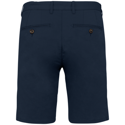 NS738 - Bermuda chino ecorresponsable hombre - Navy Blue - trasera