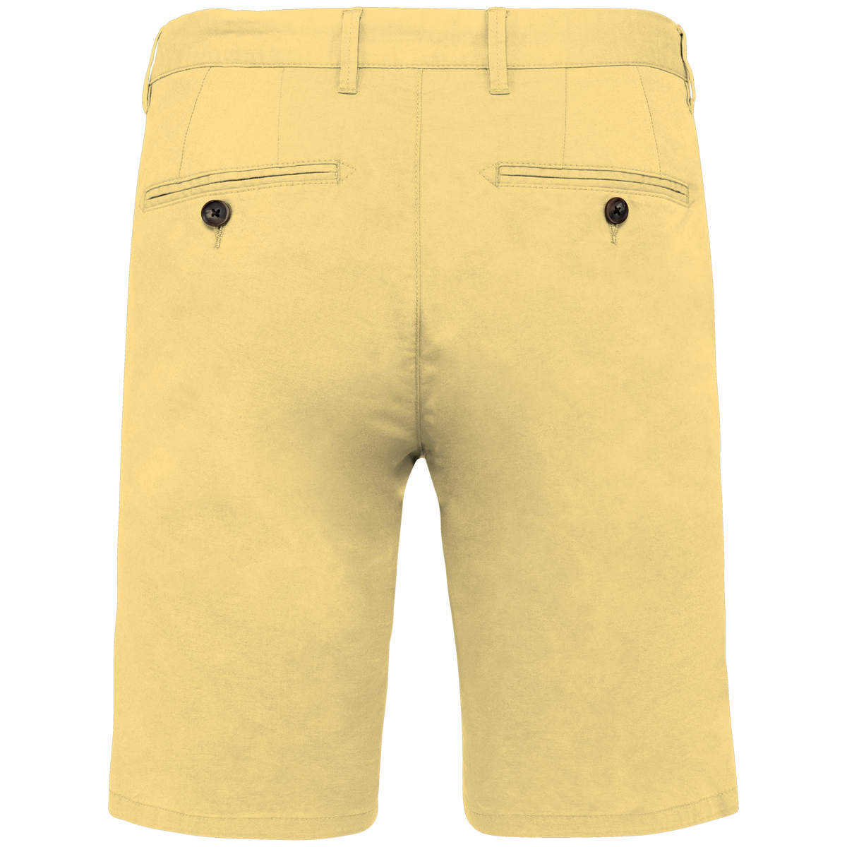 NS738 - Bermuda chino ecorresponsable hombre - Pineapple - trasera