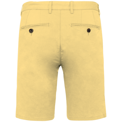 NS738 - Bermuda chino ecorresponsable hombre - Pineapple - trasera