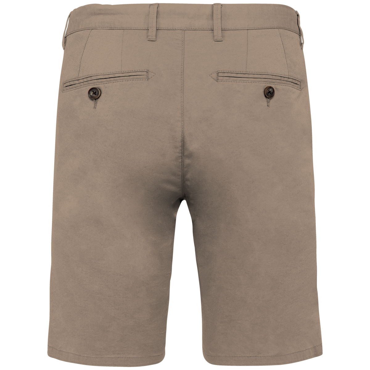 NS738 - Bermuda chino ecorresponsable hombre - Wet Sand - trasera