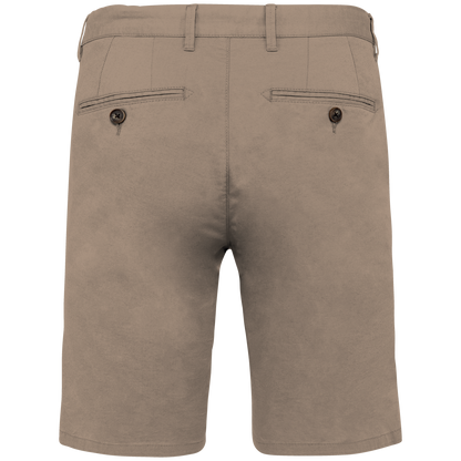 NS738 - Bermuda chino ecorresponsable hombre - Wet Sand - trasera