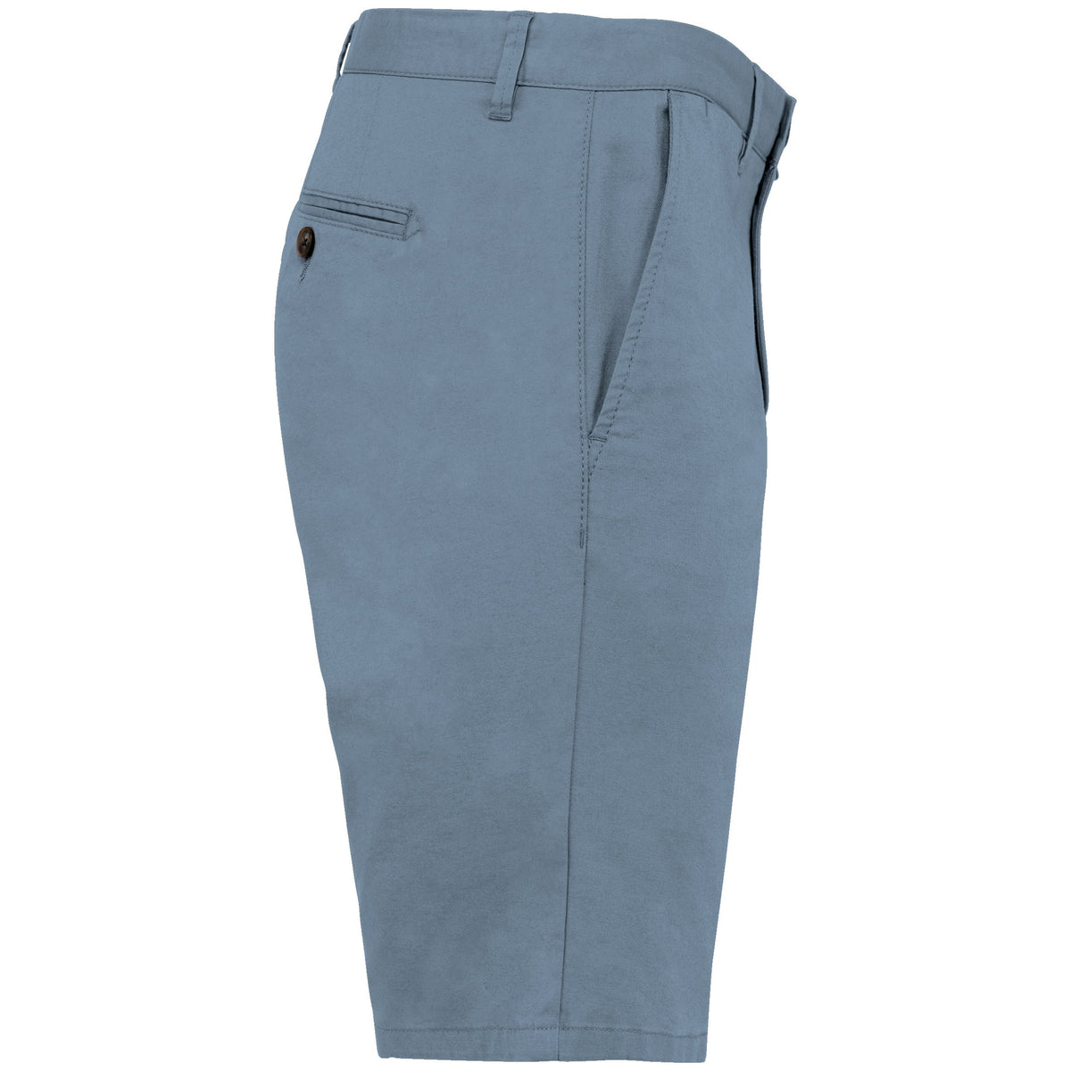 NS738 - Bermuda chino ecorresponsable hombre - Cool Blue - lateral