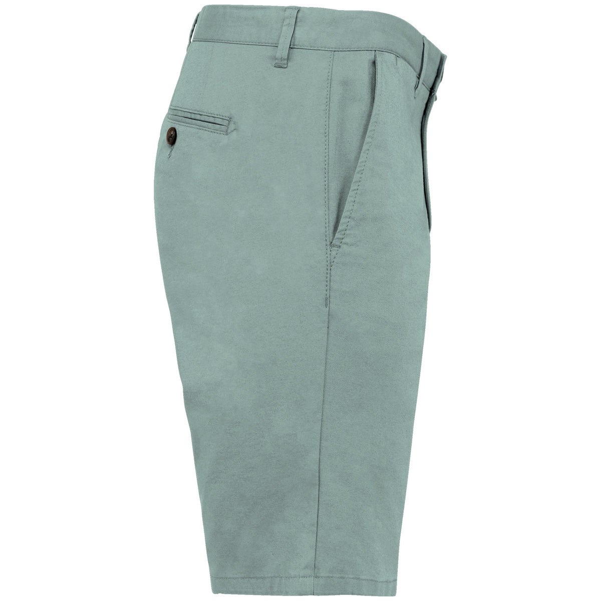 NS738 - Bermuda chino ecorresponsable hombre - Jade Green - lateral