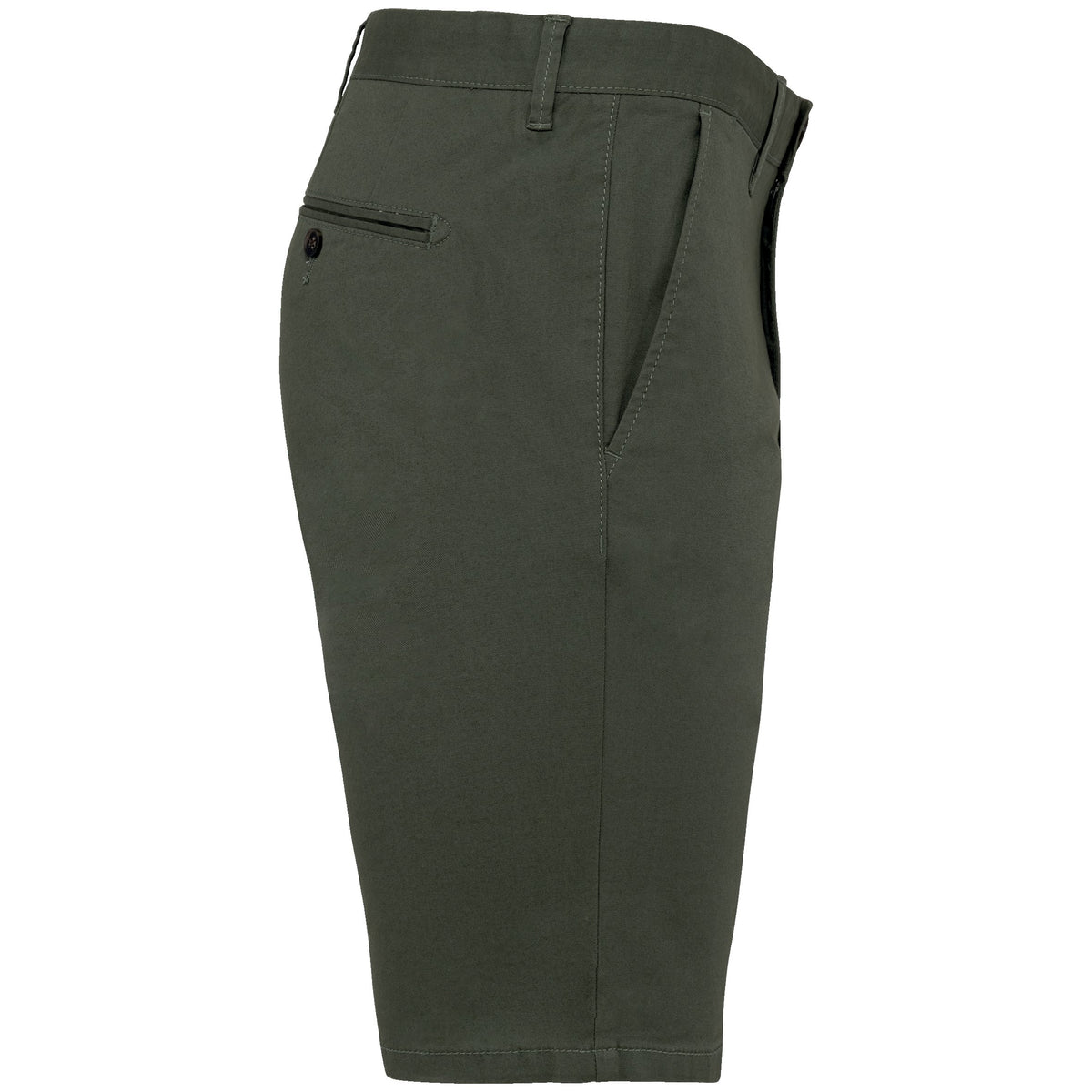 NS738 - Bermuda chino ecorresponsable hombre - Organic Khaki - lateral