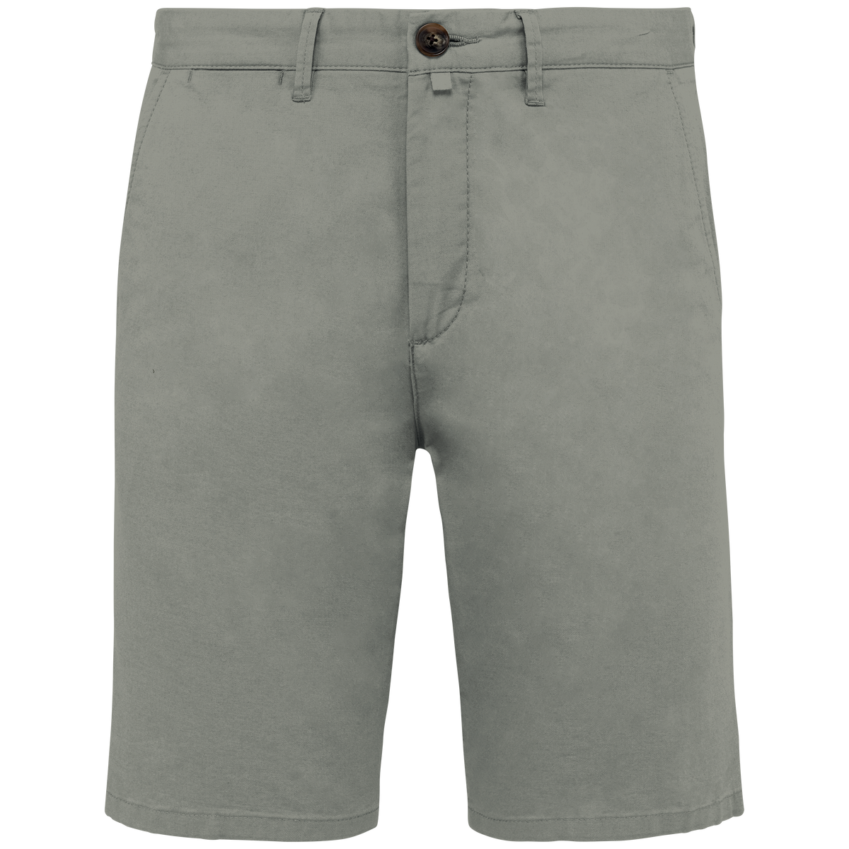 NS738 - Bermuda chino ecorresponsable hombre - Almond Green - frontal