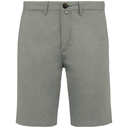 NS738 - Bermuda chino ecorresponsable hombre - Almond Green - frontal