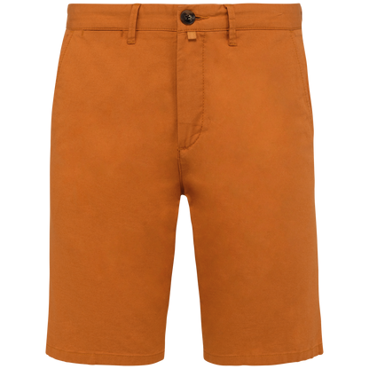 NS738 - Bermuda chino ecorresponsable hombre - Brown Sugar - frontal