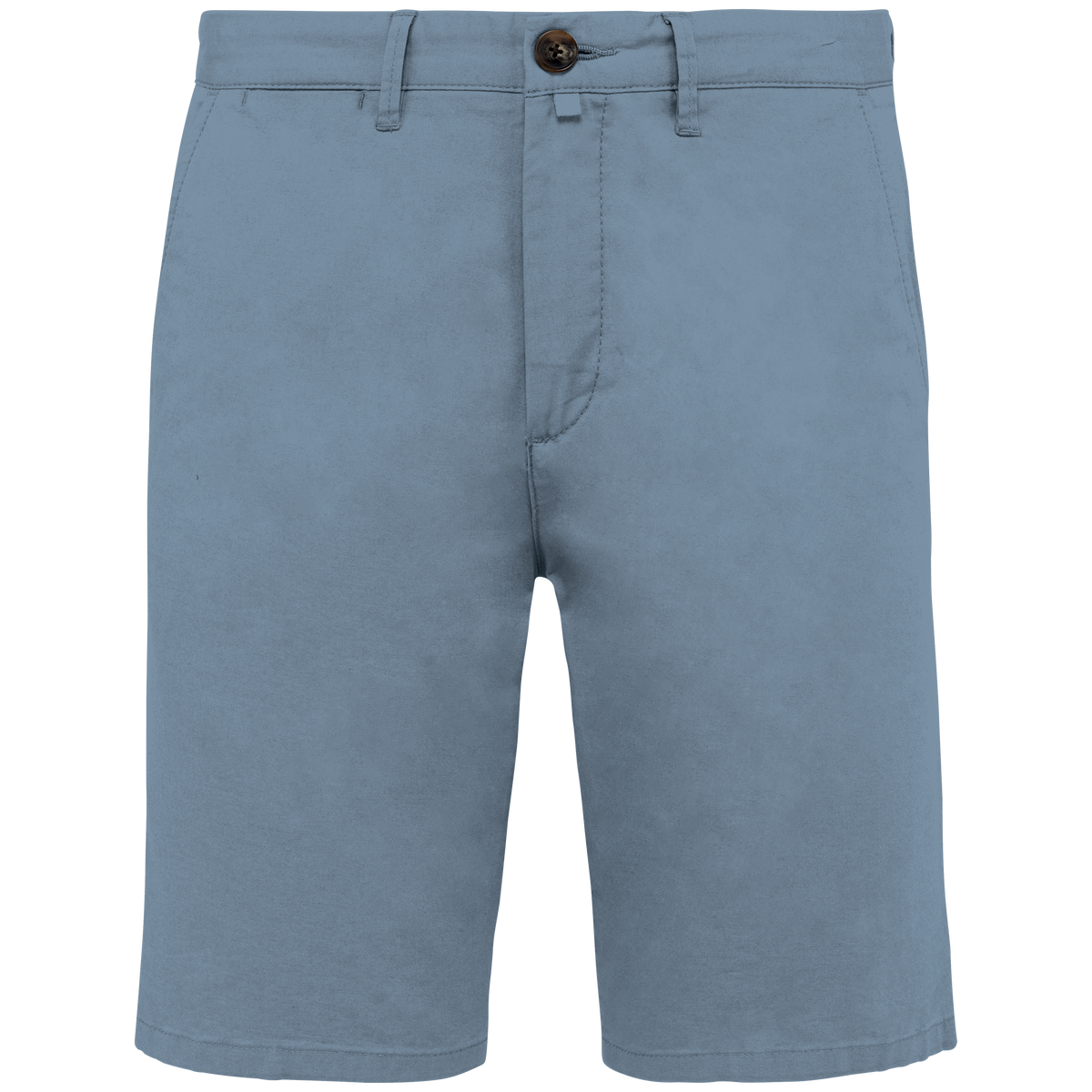 NS738 - Bermuda chino ecorresponsable hombre - Cool Blue - frontal