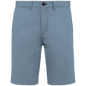NS738 - Bermuda chino ecorresponsable hombre - Cool Blue - frontal