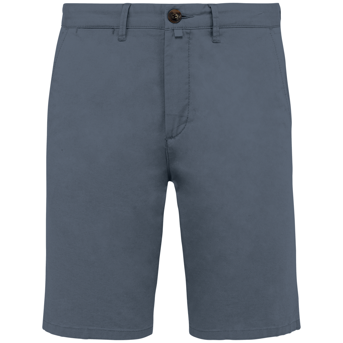 NS738 - Bermuda chino ecorresponsable hombre - Mineral Grey - frontal