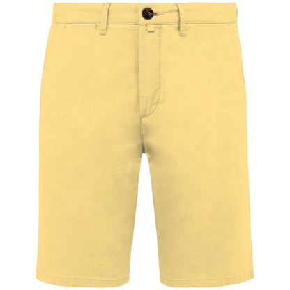 NS738 - Bermuda chino ecorresponsable hombre - Pineapple - frontal