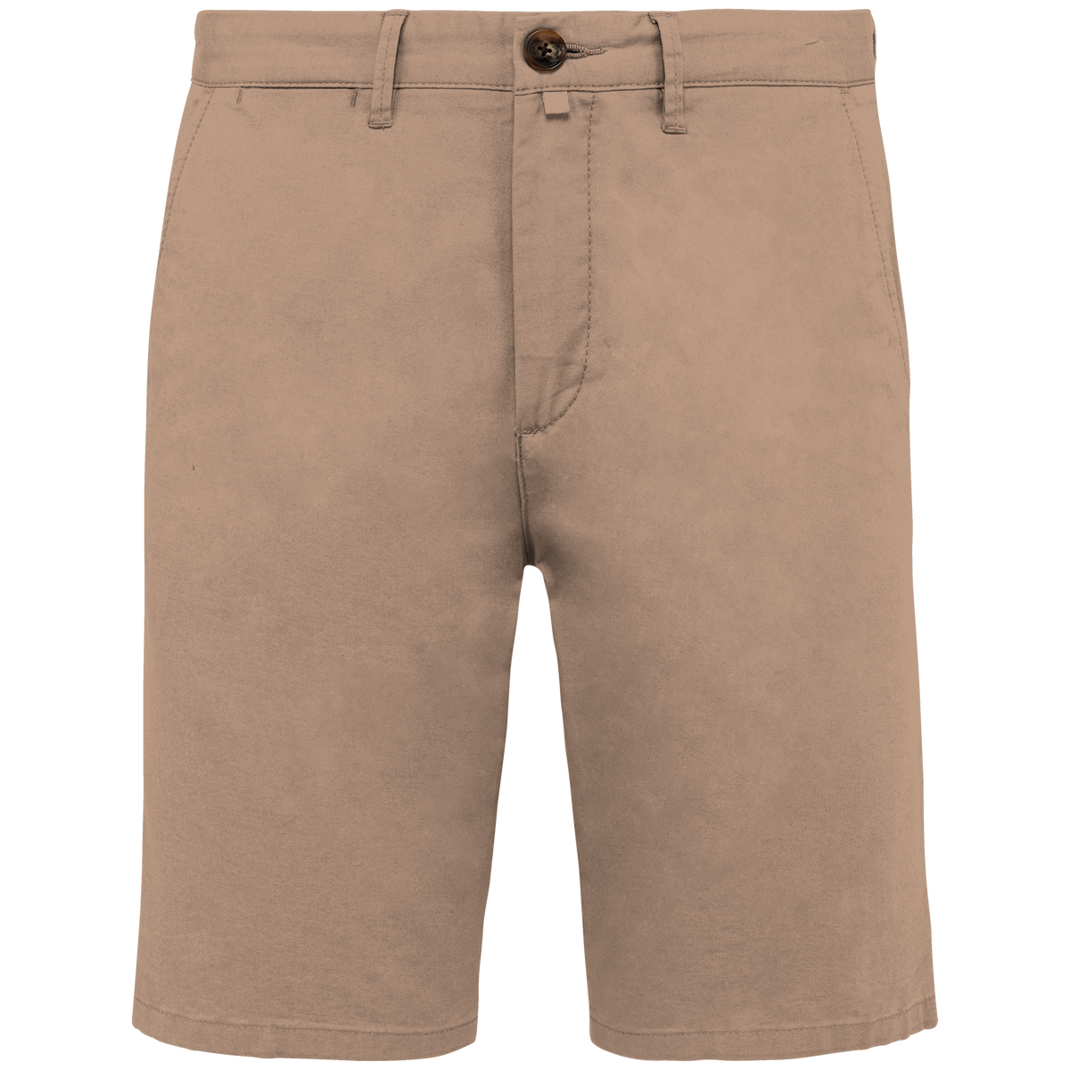 NS738 - Bermuda chino ecorresponsable hombre - Wet Sand - frontal