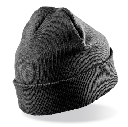 RC027 - Gorro de doble punto para estampar - Grey - trasera