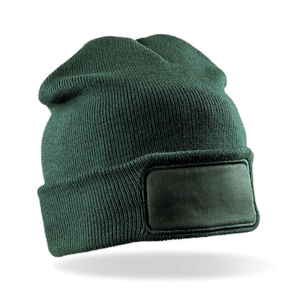 RC027 - Gorro de doble punto para estampar - Bottle - frontal