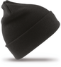 RC029X - Gorro Woolly para esquí - Black - frontal