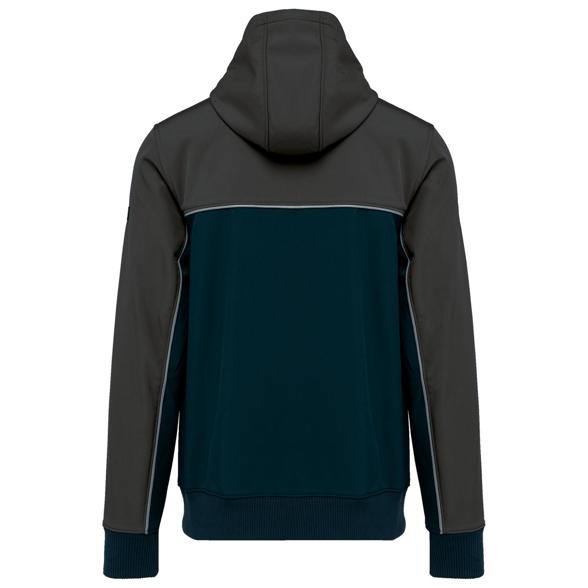 WK450 - Chaqueta softshell - 3 capas - Bionic-Finish® ECO Unisex - Navy / Dark Grey - trasera