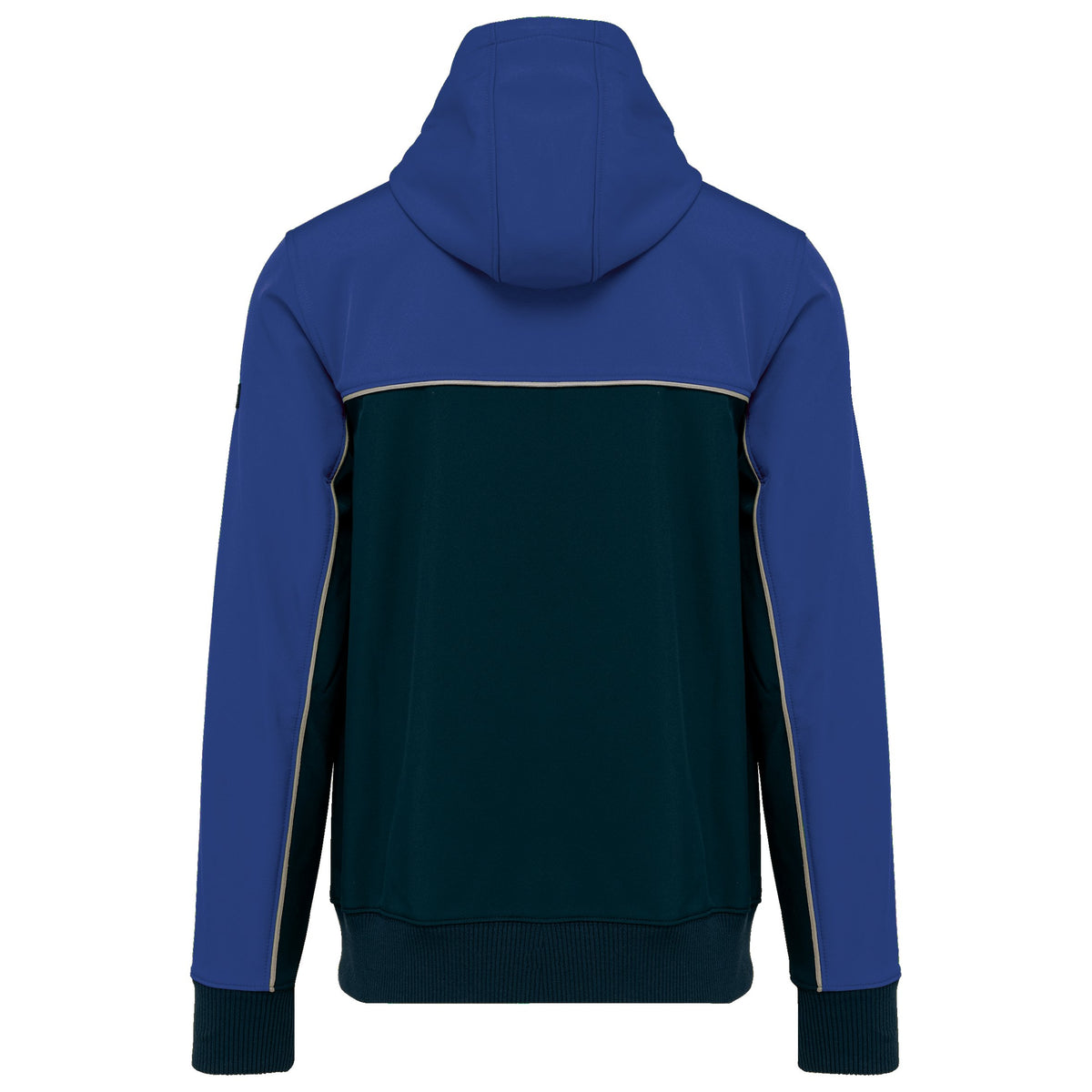 WK450 - Chaqueta softshell - 3 capas - Bionic-Finish® ECO Unisex - Navy / Royal Blue - trasera