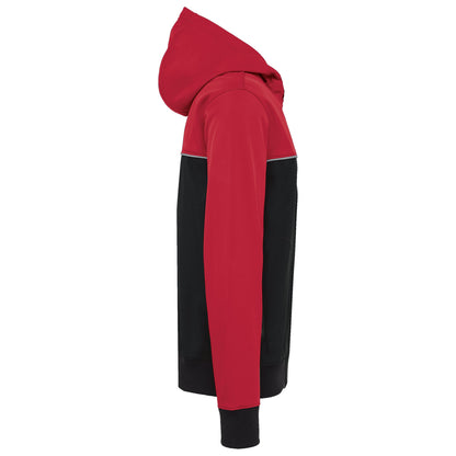 WK450 - Chaqueta softshell - 3 capas - Bionic-Finish® ECO Unisex - Black / Red - lateral