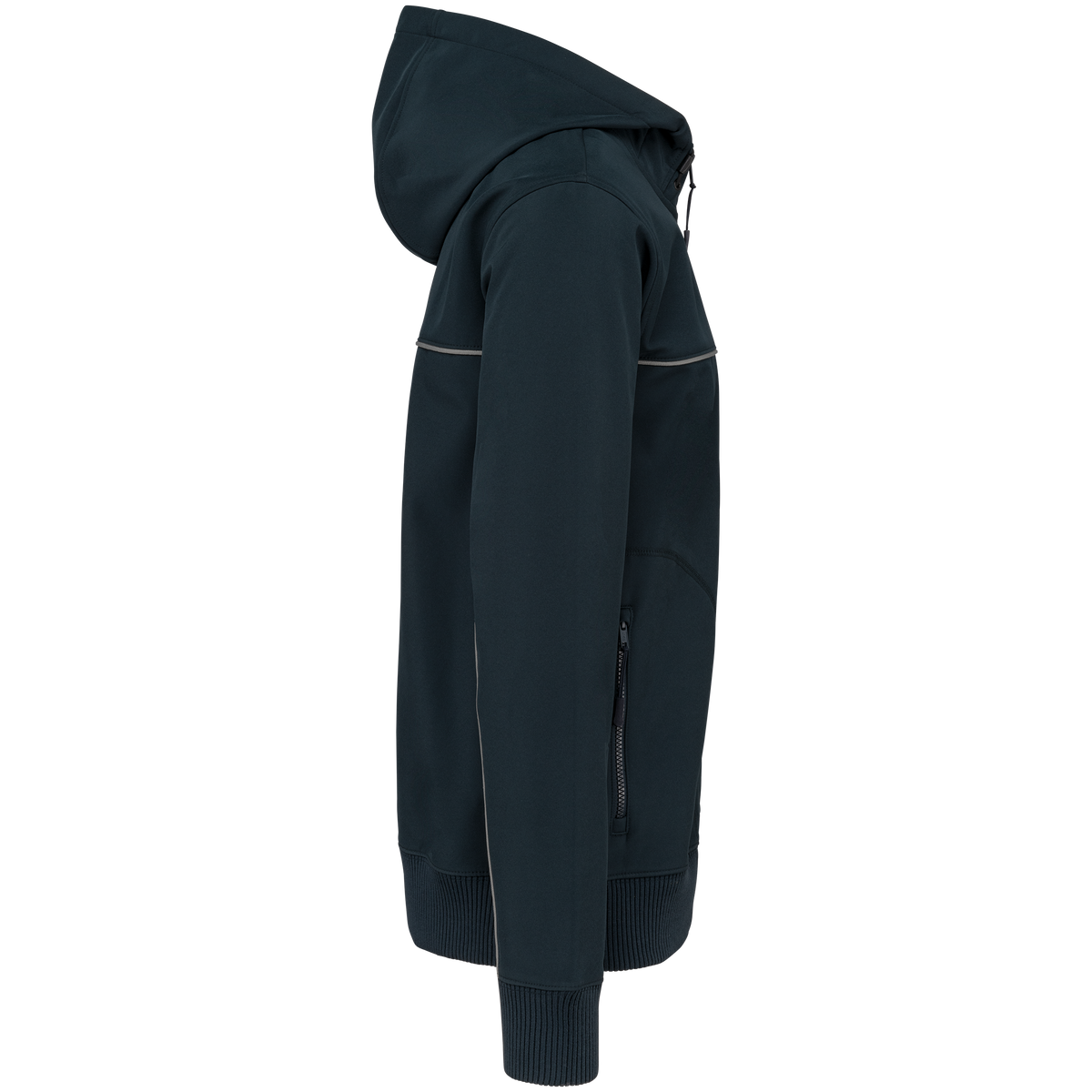 WK450 - Chaqueta softshell - 3 capas - Bionic-Finish® ECO Unisex - Navy - lateral