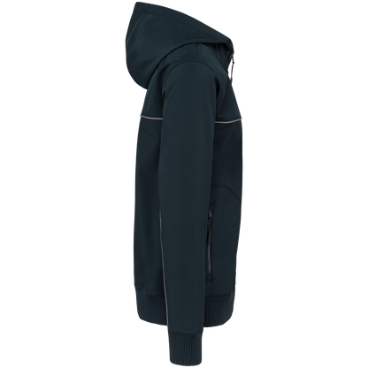 WK450 - Chaqueta softshell - 3 capas - Bionic-Finish® ECO Unisex - Navy - lateral