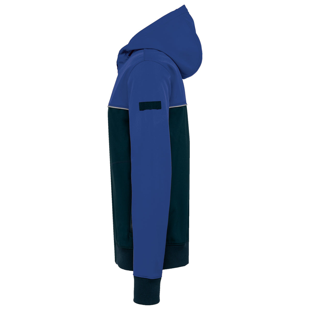 WK450 - Chaqueta softshell - 3 capas - Bionic-Finish® ECO Unisex - Navy / Royal Blue - lateral