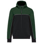 WK450 - Chaqueta softshell - 3 capas - Bionic-Finish® ECO Unisex - Black / Forest Green - frontal