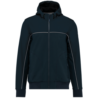 WK450 - Chaqueta softshell - 3 capas - Bionic-Finish® ECO Unisex - Navy - frontal