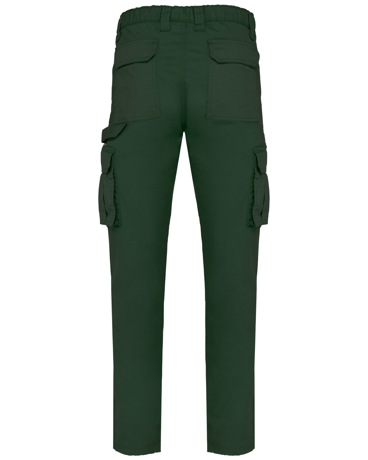 WK703 - Pantalón multibolsillos ecorresponsable - Forest Green - trasera
