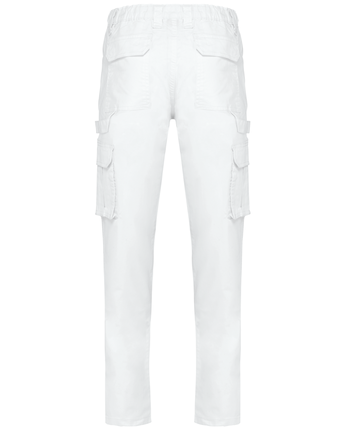 WK703 - Pantalón multibolsillos ecorresponsable - White - trasera
