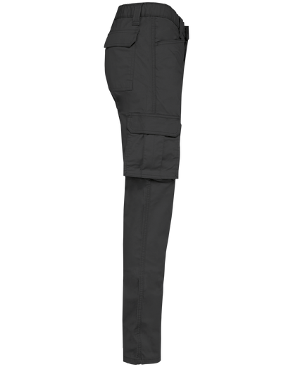 WK703 - Pantalón multibolsillos ecorresponsable - Dark Grey - lateral