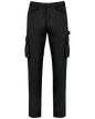 WK703 - Pantalón multibolsillos ecorresponsable - Black - frontal