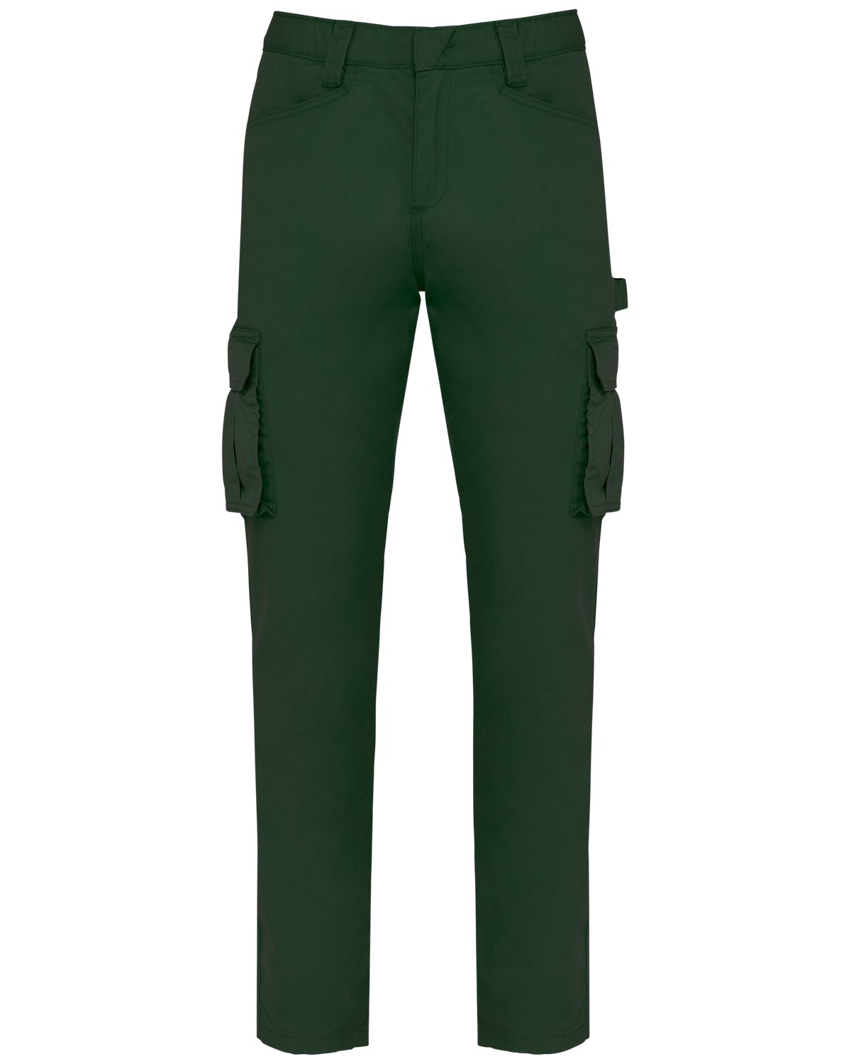 WK703 - Pantalón multibolsillos ecorresponsable - Forest Green - frontal