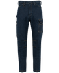 WK705 - Vaquero multibolsillos hombre - Blue Rinse - frontal