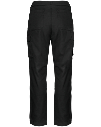 WK740 - Pantalón de trabajo multibolsillos hombre - Black - trasera