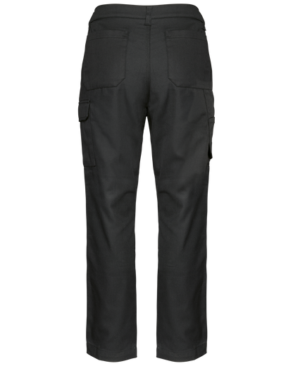 WK740 - Pantalón de trabajo multibolsillos hombre - Dark Grey - trasera