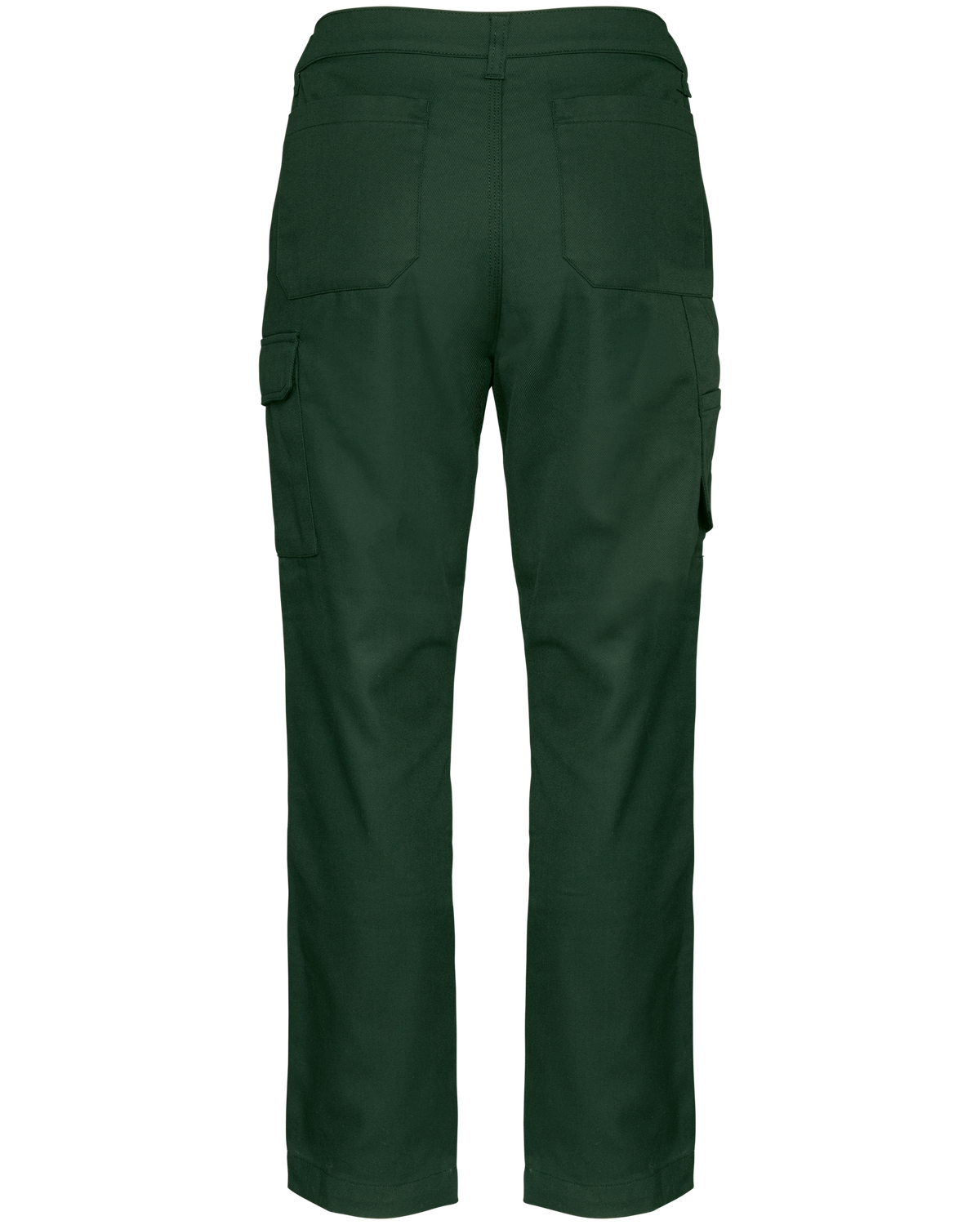 WK740 - Pantalón de trabajo multibolsillos hombre - Forest Green - trasera