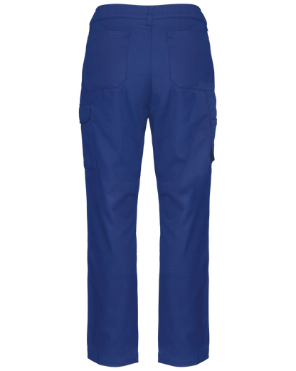 WK740 - Pantalón de trabajo multibolsillos hombre - Royal Blue - trasera