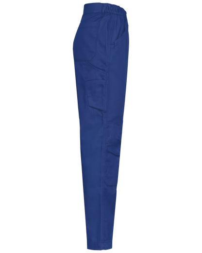 WK740 - Pantalón de trabajo multibolsillos hombre - Royal Blue - lateral