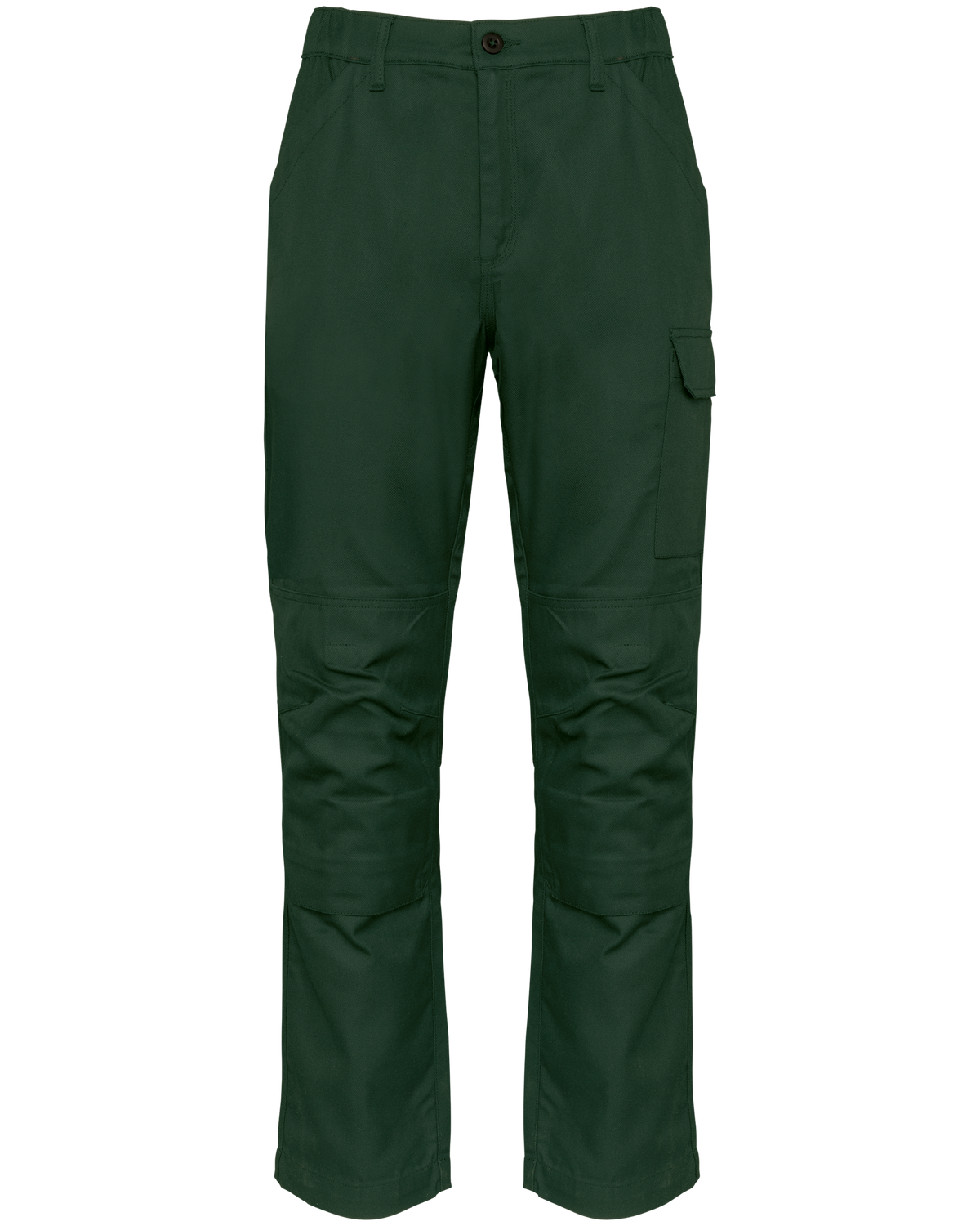 WK740 - Pantalón de trabajo multibolsillos hombre - Forest Green - frontal