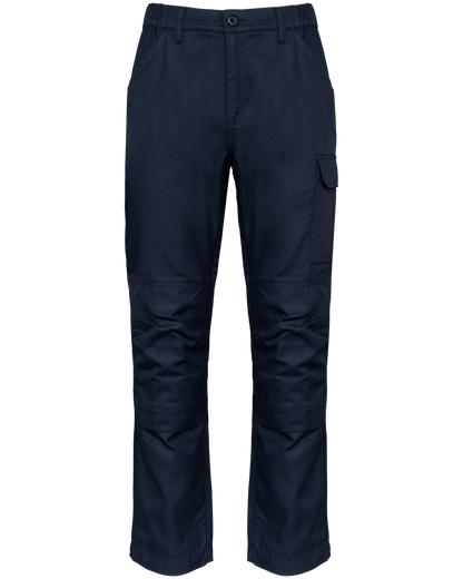 WK740 - Pantalón de trabajo multibolsillos hombre - Navy - frontal
