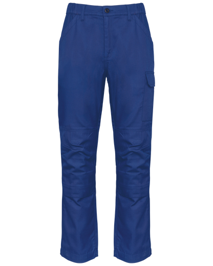 WK740 - Pantalón de trabajo multibolsillos hombre - Royal Blue - frontal