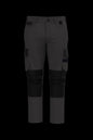 WK742 - Pantalón de trabajo bicolor hombre - Dark Grey / Black - frontal