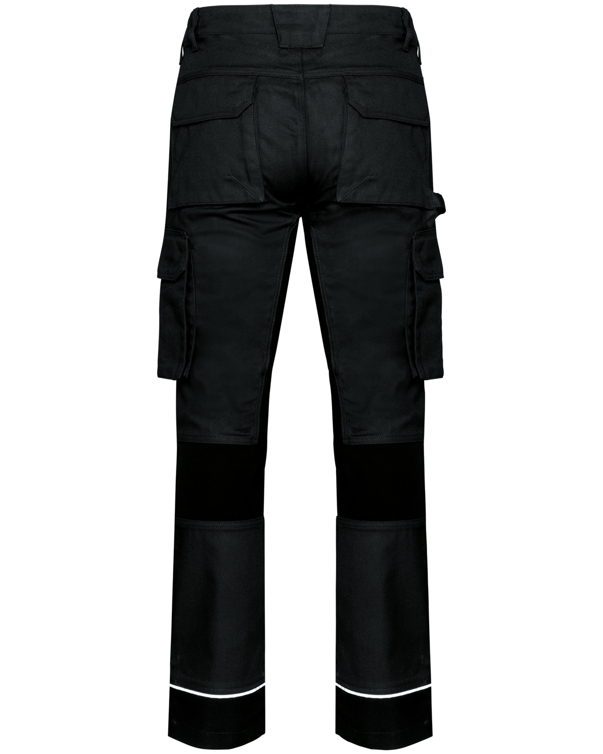 WK743 - Pantalón de trabajo performance reciclado hombre - Black - trasera
