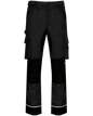 WK743 - Pantalón de trabajo performance reciclado hombre - Black - frontal
