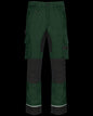 WK743 - Pantalón de trabajo performance reciclado hombre - Forest Green / Black - frontal